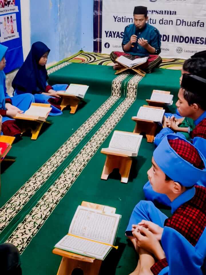 kegiatan tadarus bersama yuatim