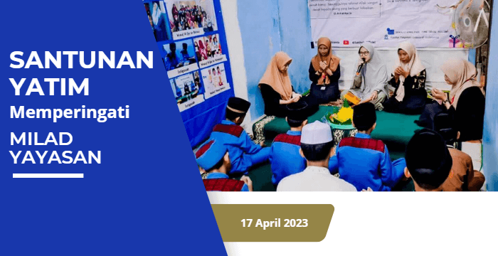 Santunan Yatim, Memperingati Milad Yayasan