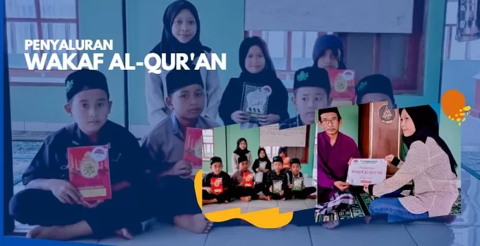Penyaluran Wakaf Al-Qur’an