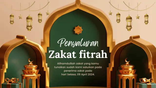 Penyaluran Zakat Fitrah