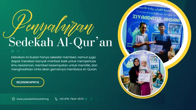 Penyaluran Wakaf Al-Quran