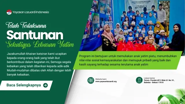 Kegiatan Santunan Sekaligus Lebaran Yatim