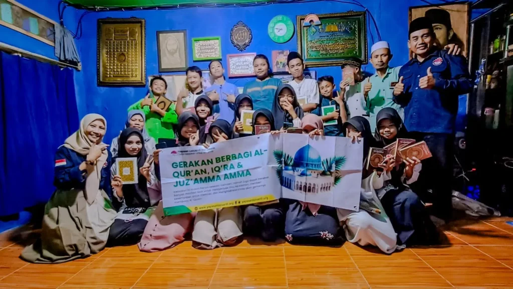 kegiatan berbagi al Qur'an untuk tpq