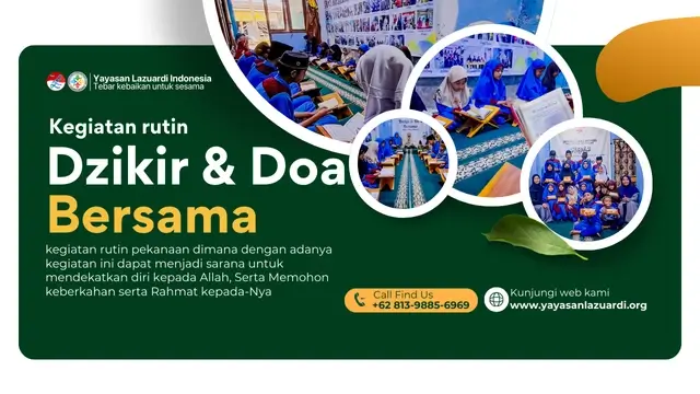 Dzikir dan Doa Bersama Yatim, Tebar Kebahagiaan dan Harapan