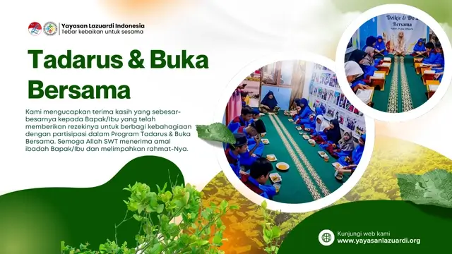 Tadarus dan Buka Bersama Yatim yang Penuh Berkah