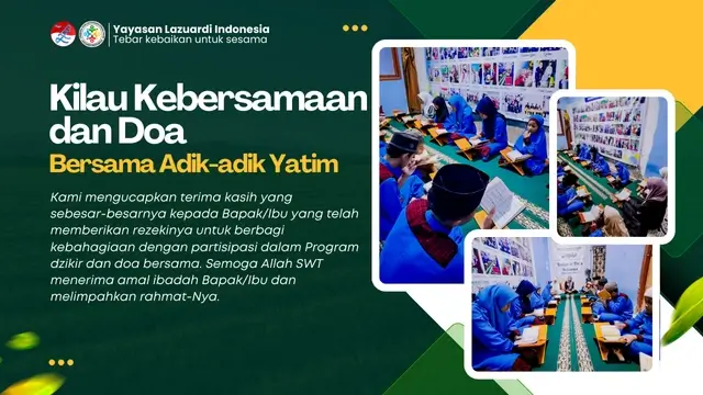 kegiatan doa bersama